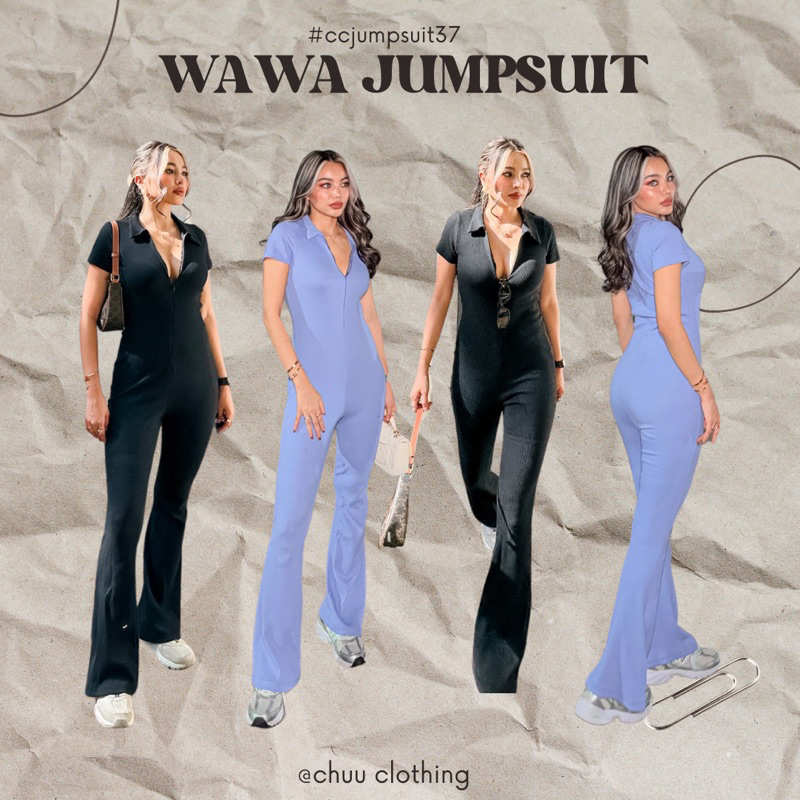 wawa-jumpsuit-พร้อมส่ง