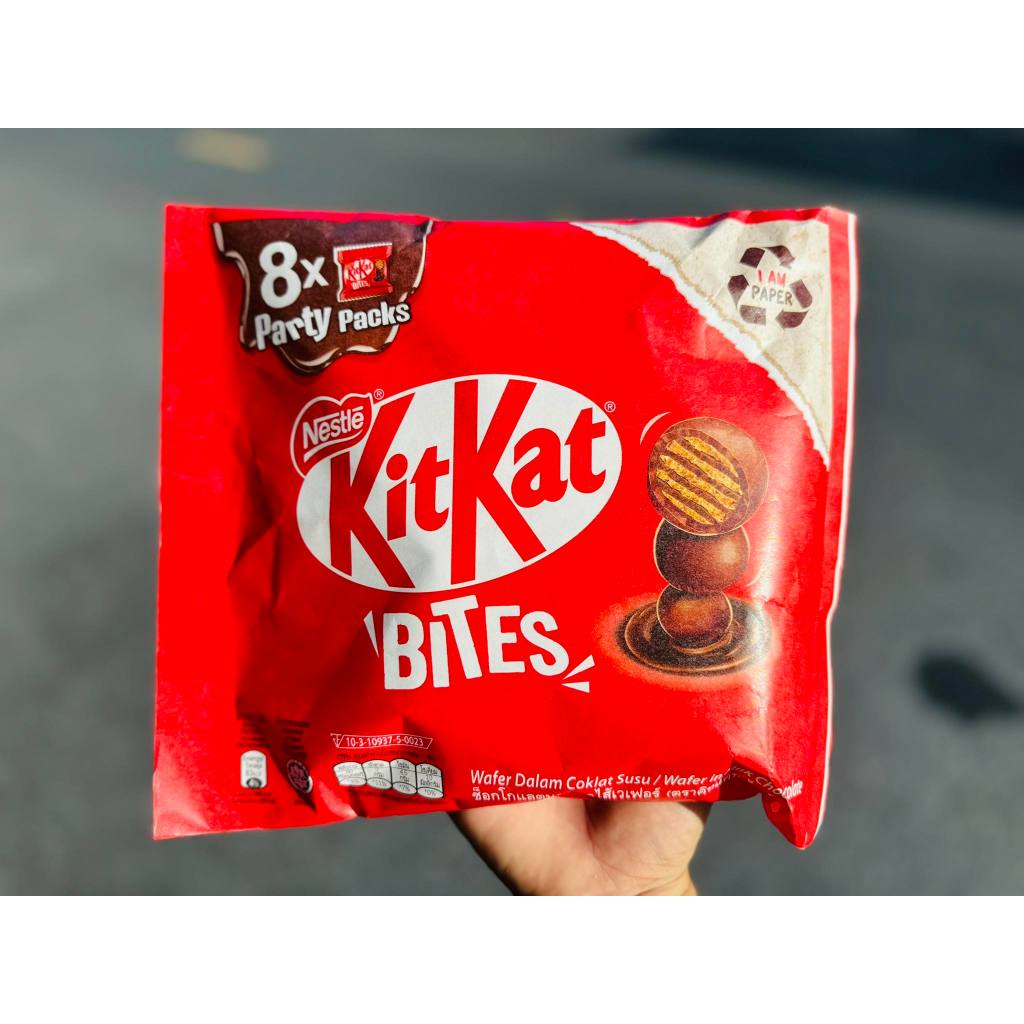 KitKat Bites คิทแคทไบท์ ขนาด 8 ห่อ รวม 128กรัม | Shopee Thailand