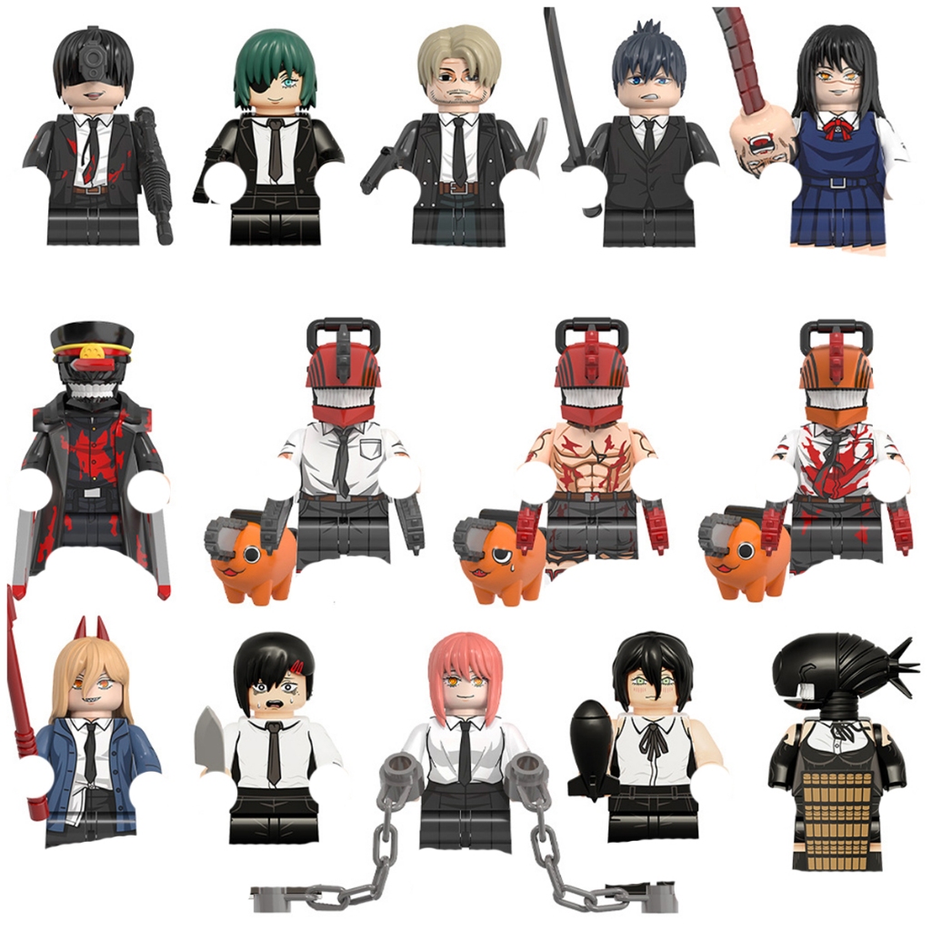 mini-figure-รุ่นประกอบของเล่นอาคาร-การประกอบของเล่นบล็อกตัวต่อ