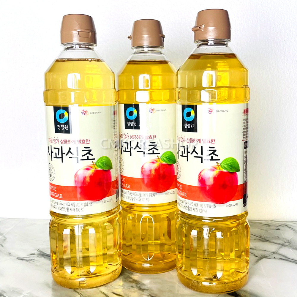 น้ำส้มสายชูหมัก-แอปเปิ้ล-900ml-chung-jung-one-apple-vinegar