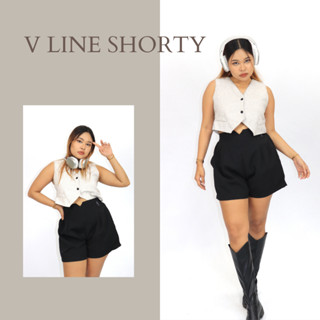 V Line Shorty Pants กางเกงขาสั้นเอววี