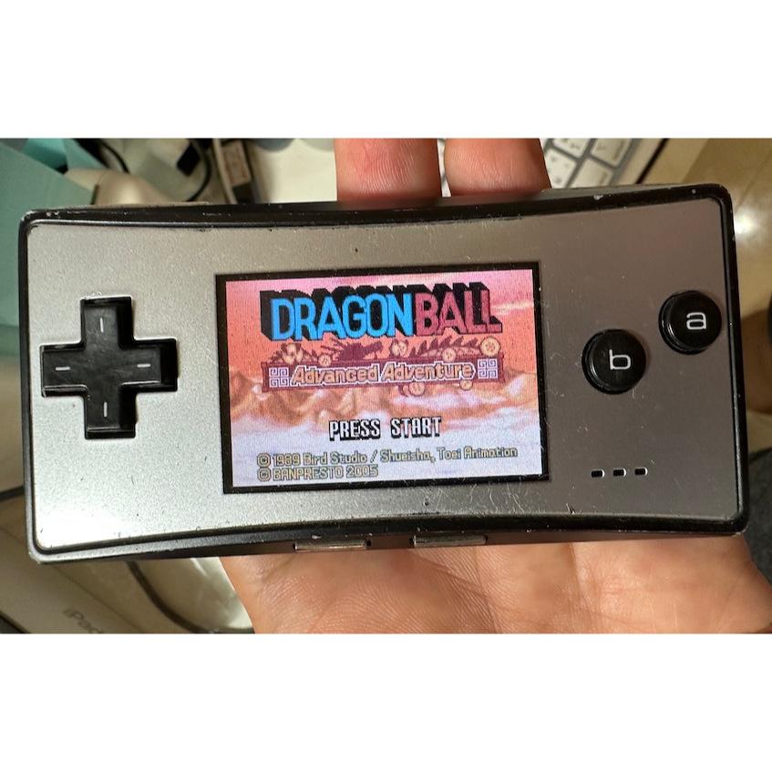 เครื่องเกมบอยไมโคร Gameboy Micro [GBA] เครื่องมือสอง ตามสภาพ สำหรับนัก ...