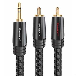 Pangea  Audio interconnect  mini 3.5 mm to 2RCA  ยาว 1  เมตร