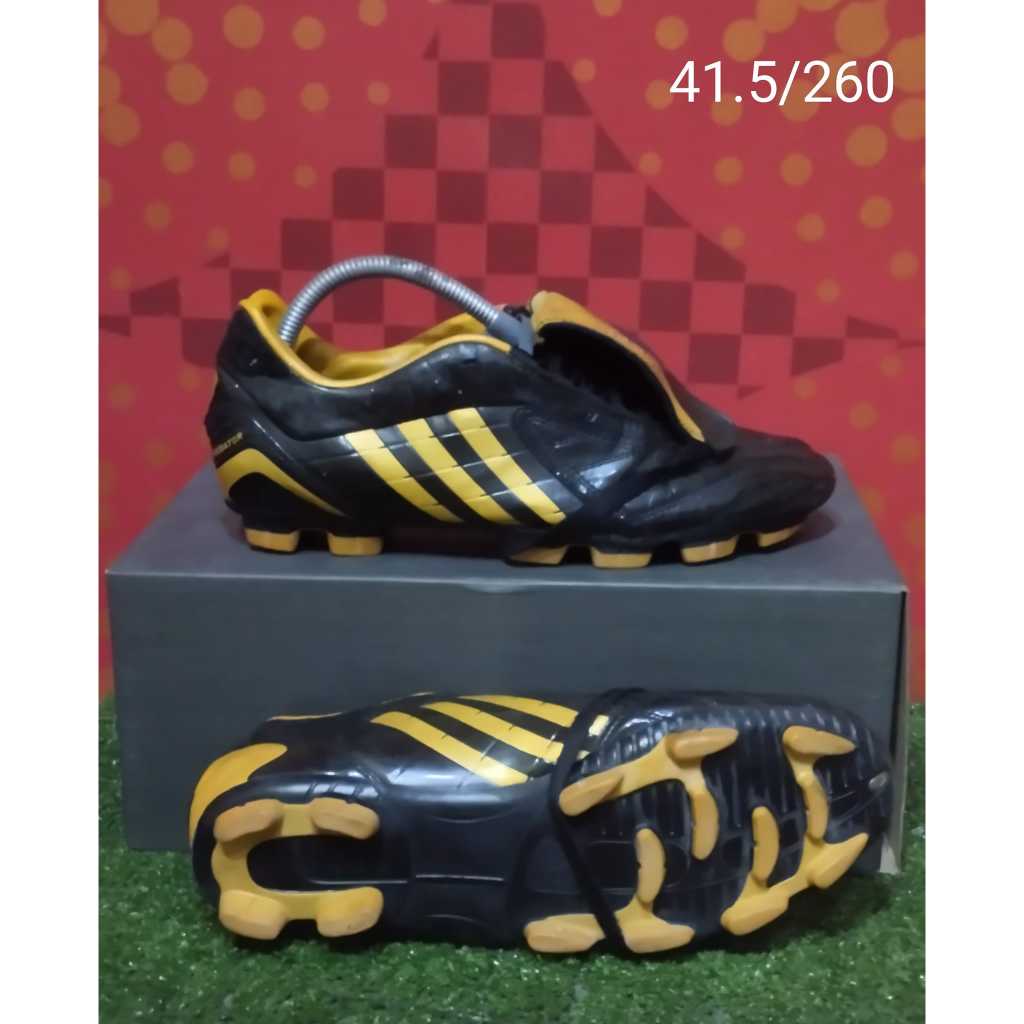 ADIDAS PREDATOR POWERSWERVE ROME FG มือสองสภาพดีพร้อมใช้งาน | Shopee ...