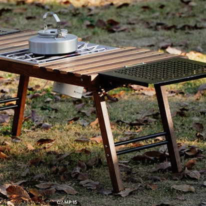 camp15-lunch-pixnic-table-earth-tone-harvest-color-โต๊ะแคมป์ปิ้ง-โต๊ะพับไม้โอ๊คขนาดเล็ก-เหมาะสำหรับการตั้งแคมป์