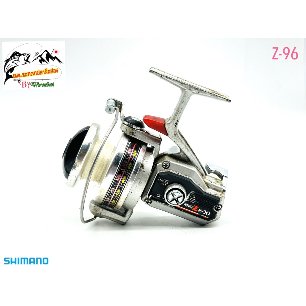 Shimano MIG Z 600 スピニングリール 黒 糸付き ①(箱付き) - リール Shimano MIG Z 600 スピニングリール 黒 糸付き ①(箱付き) - リール