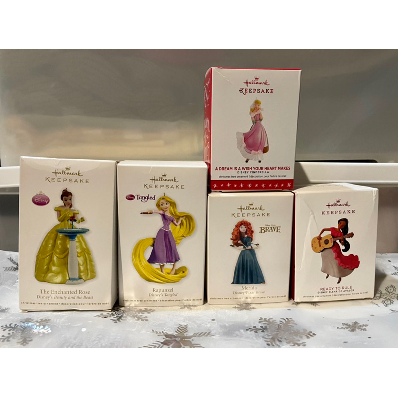 🔥Hallmark Keepsake ( Disney Princess ) Ornaments แท้💯% | Shopee Thailand