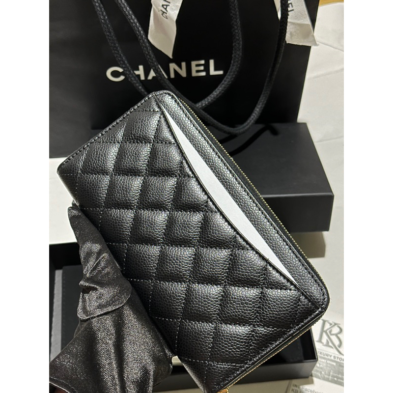 กระเป๋าตังใบยาว-chanel-แท้100-พร้อมส่ง