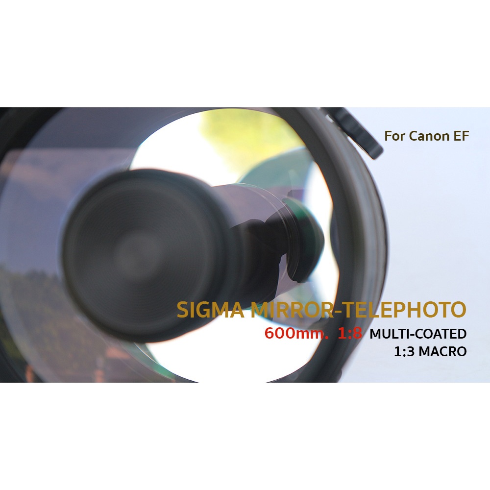SIGMA MIRROR-TELEPHOTO MULTI-COATED 600MM.F8 macro1:3 SN-1036566