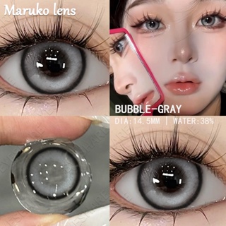 ส่งไวจากไทย ลายฮิต ขายดีมาก BUBBLE 💖เฉดสีพาสเทล Contact Lenses สีแคนดี้  Mini 💖Blue/Gray/Brown คอนแทคเลนส์สียอดนิยม