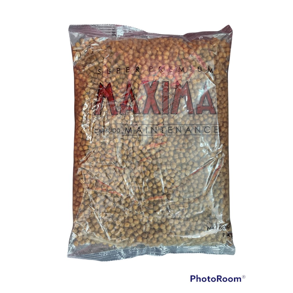 ราคาและรีวิว(1 กิโลกรัม)อาหารแมว Maxima แม็กซิม่า ขนาด 1 กิโลกรัม (ถุงใสแบ่งจากโรงงาน)