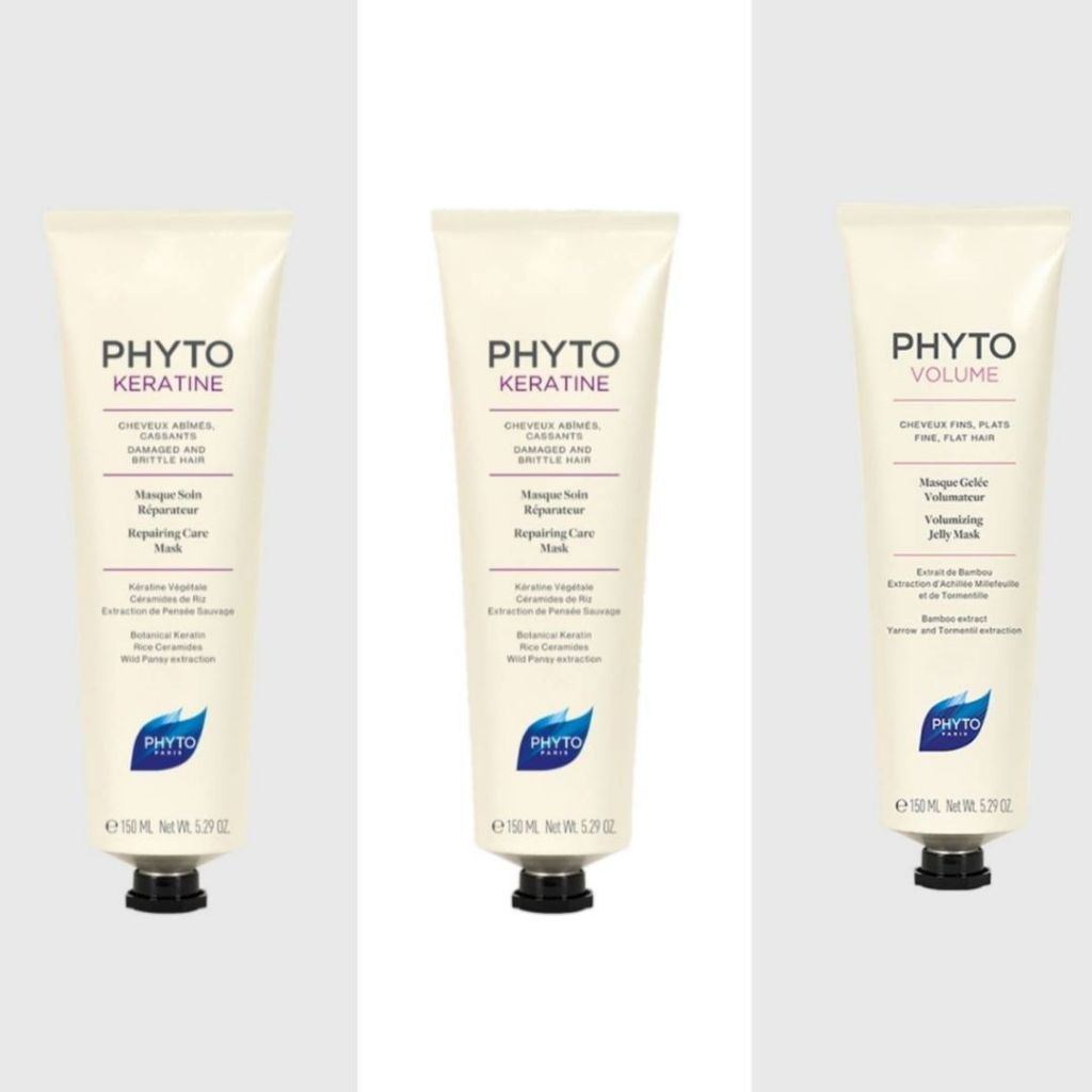 เหลือ 770 ฿ โค้ด {DDX30BP29} PHYTO Hair Mask Keratine, Volum, Joba
