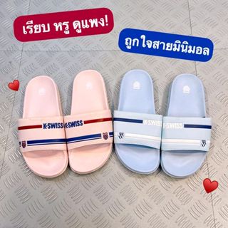 Size.36-37 [ลิขสิทธิ์แท้จากชอป] (ราคาป้าย 690) K-SWISS Absolute รองเท้าแตะผู้หญิง