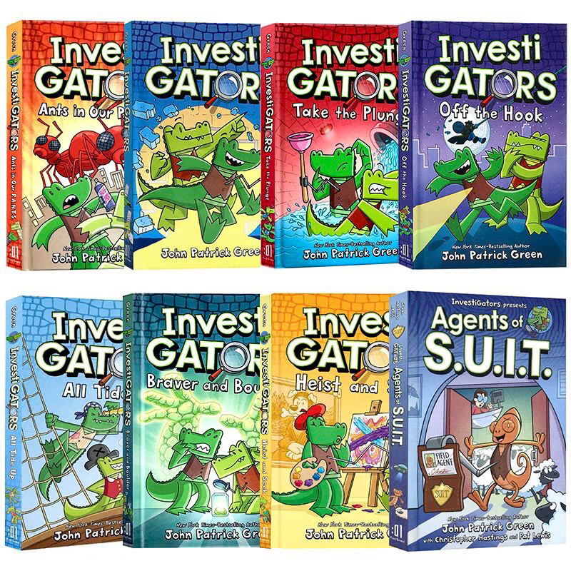 ปกแข็ง InvestiGators 18 Full Color English Comic Book(No Box), Investi