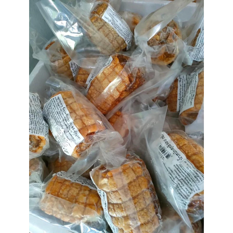 หมูกรอบชาชูตรา CP แท้ น้ำหนัก 400 กรัม - รูปที่ 5