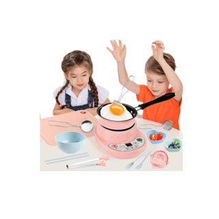 ส่งจากกรุงเทพ COD✅ เครื่องครัวมินิ ชุดของเล่น ของเล่นทำอาหาร ของเล่นในครัวเด็กแกล้งเล่น เครื่องครัวจิ๋วทำอาหารได้จริง
