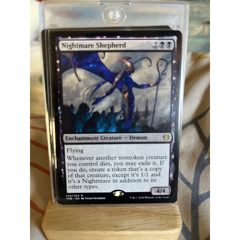 การ์ด MTG Nightmare Shepherd Black Magic the gathering EDH รุ่น THB ...
