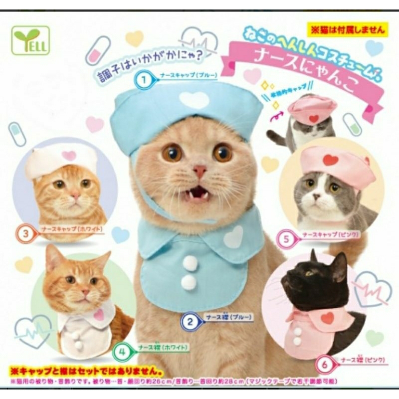 กาชาปอง หมวกแมว gachapon cat hat v.5 Shopee Thailand