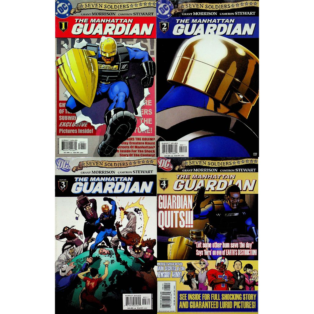 The Manhattan Guardian 14 /(เซ็ท 4 เล่ม) หนังสือการ์ตูน ภาษาอังกฤษ