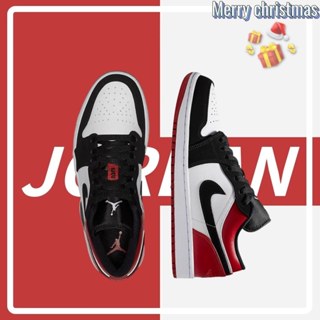 [ของแท้💯/พร้อมส่ง]Air Jordan black Toe รองเท้ากีฬา ยอดฮิต ใส่แล้วแท้ สินค้าพร้อมส่ง สะดวกสบาย 553558-116 Basketball shoe