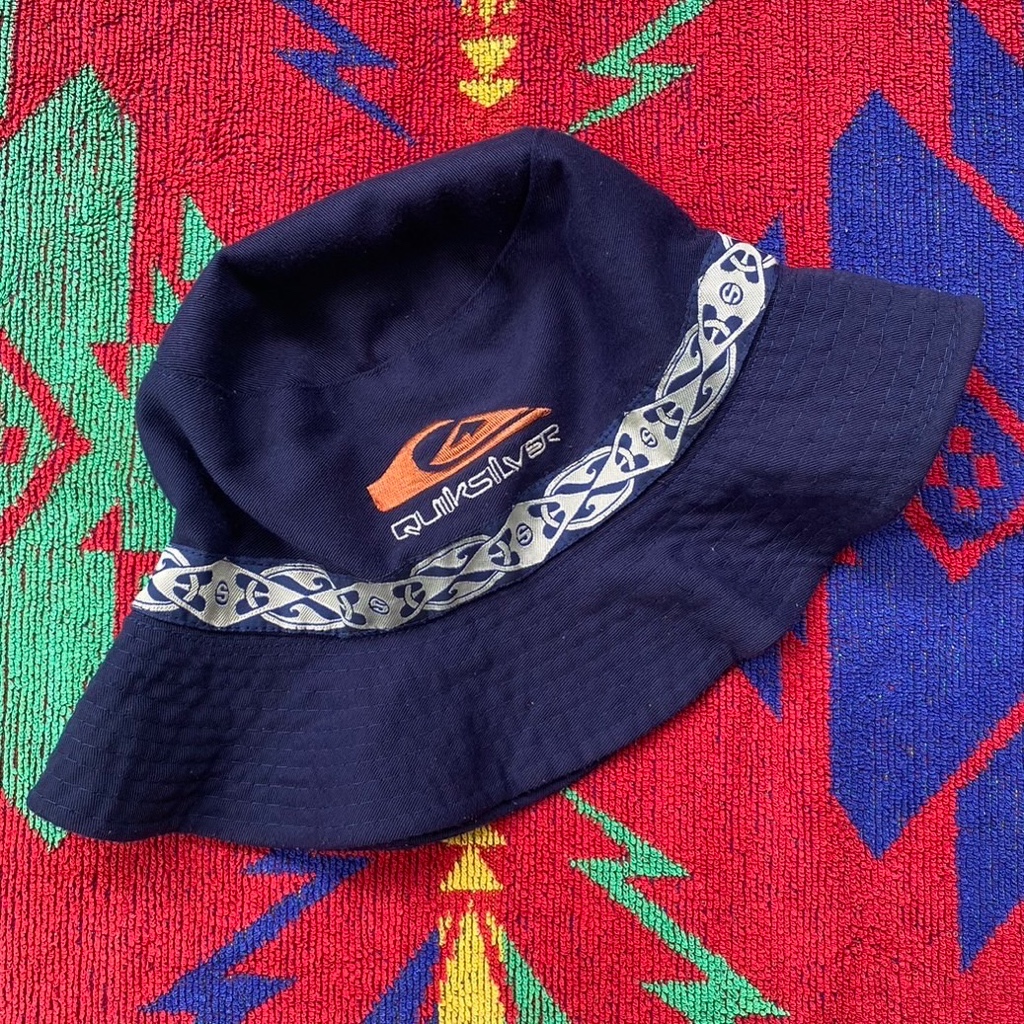 หมวก Vintage quiksilver bucket hatของมือสอง Shopee Thailand