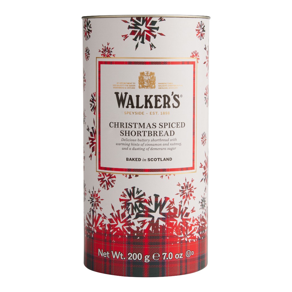 Walkers Christmas Spiced Shortbread Cookie วอล์คเกอร์ คริสต์มาส บัตเตอร