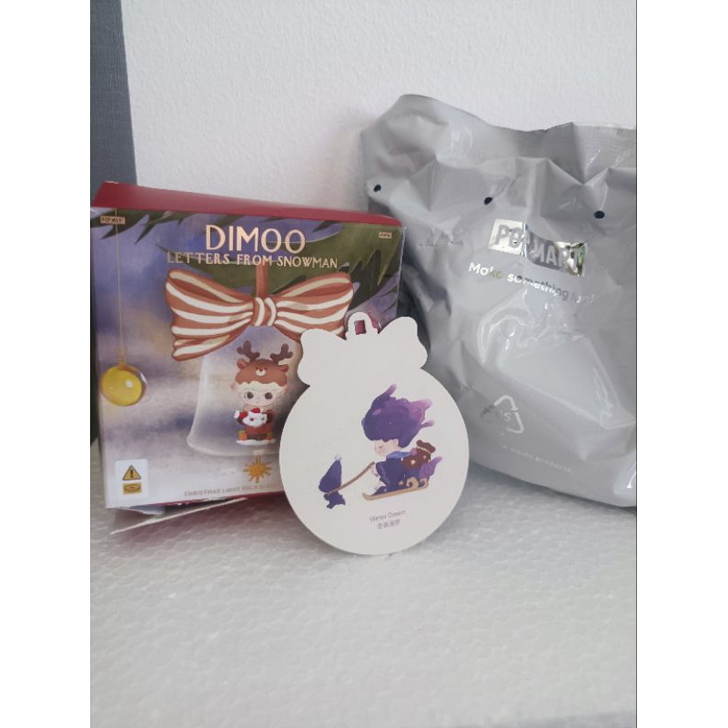 พร้อมส่ง / กระดิ่งมีไฟ dimoo christmas light bulb secret ไม่แกะซอง ...