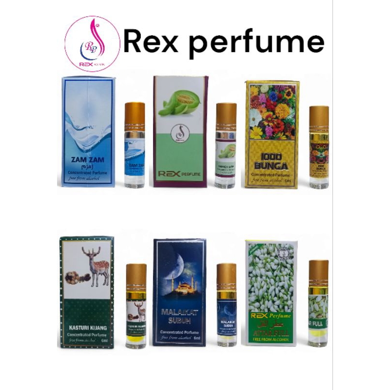น้ำหอม Rex perfume ขนาด 6 ml | Shopee Thailand
