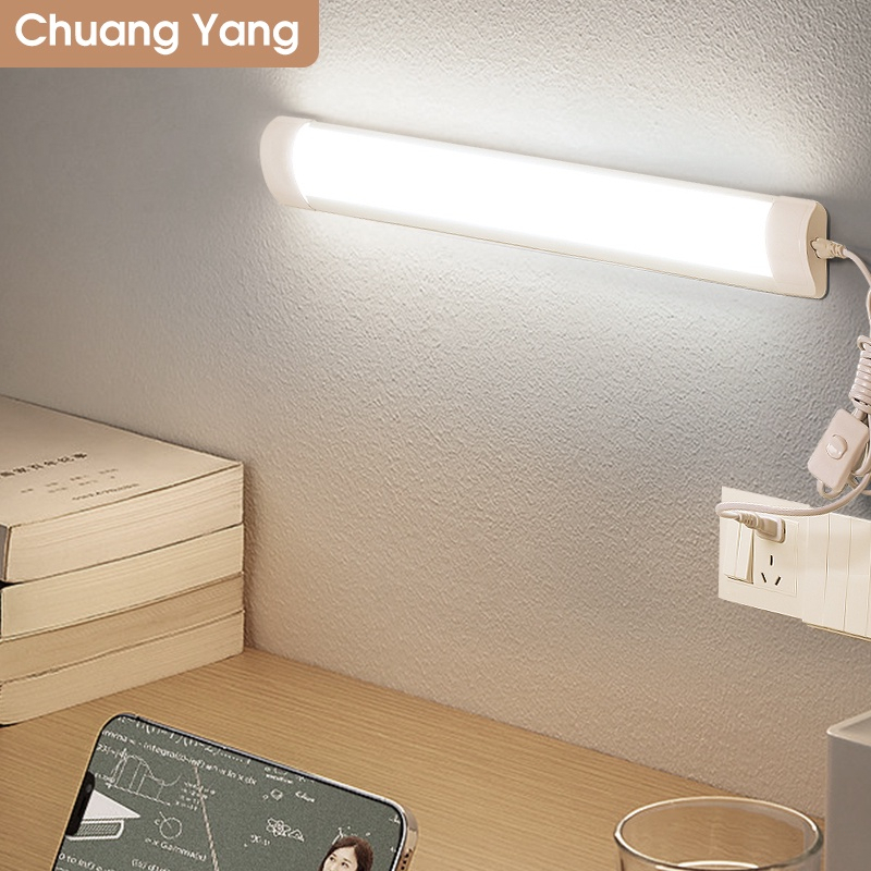 （เจาะฟรี）หลอดไฟ LED T8 T5 หลอดไฟนีออน ไฟพกพาLight Tubes หลอดไฟยาว แถบไฟ ...
