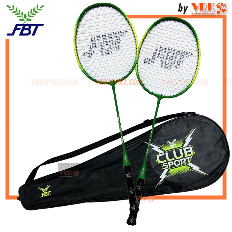 FBT ไม้แบดมินตัน FBT CLUB SPORT (แพคคู่) 51395 | Shopee Thailand