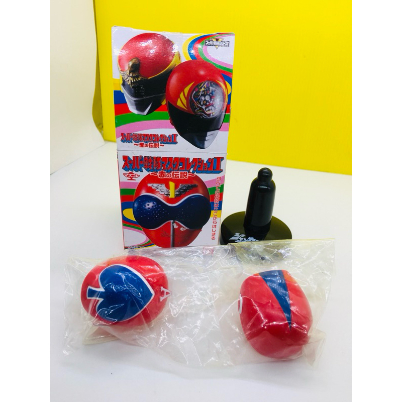 ( แท้/ มือ 1 / กล่องเยิน) Super Sentai Mask Collection หัวซุปเปอร์เซนไต ...