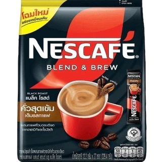 โปรโมชั่น Flash Sale : เนสกาแฟ เบลนด์ แอนด์ บรู กาแฟปรุงสำเร็จ แบล็ค โรสต์ 27 ซอง