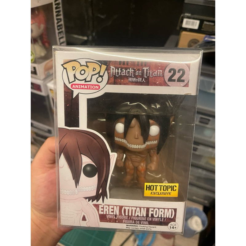 Funko Pop : Eren (titan form) 22 (ปรับราคาครับ กล่องตำหนิ) | Shopee ...