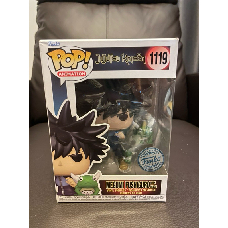 Funko Pop Megumi with Toads IE แท้ กล่องตำหนิมุม | Shopee Thailand