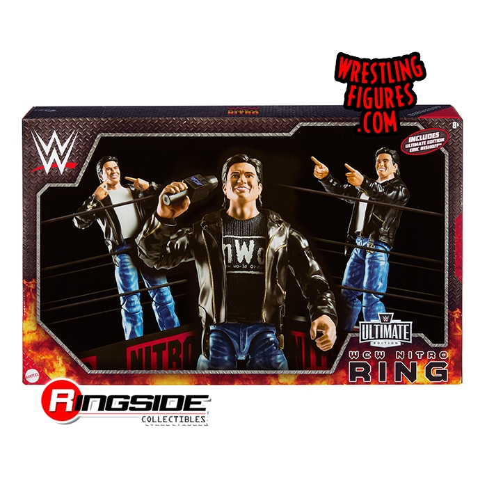 (Pre-Order) WCW Nitro Real Scale Wrestling Ring Playset w/ Eric ...