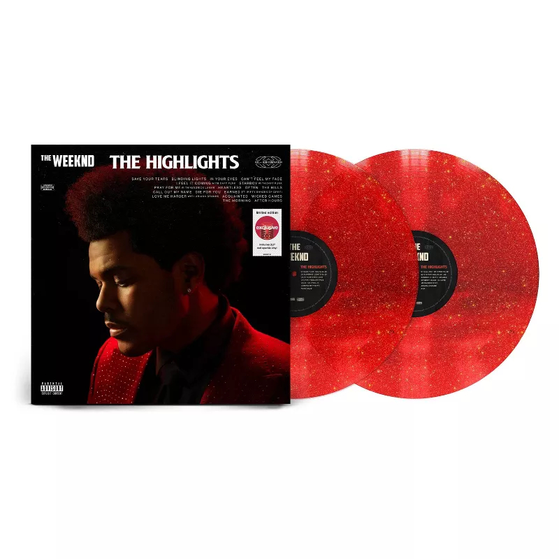 แผ่นเสียง Vinyl The Weeknd The Highlights (Target Exclusive) Red ...