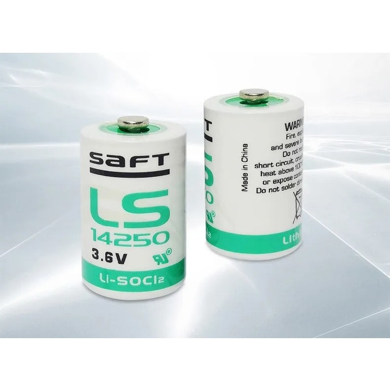 SAFT ถ่าน Lithium LS14250, LS 14250 3.6V 1ก้อน ของใหม่ ของแท้ | Shopee ...