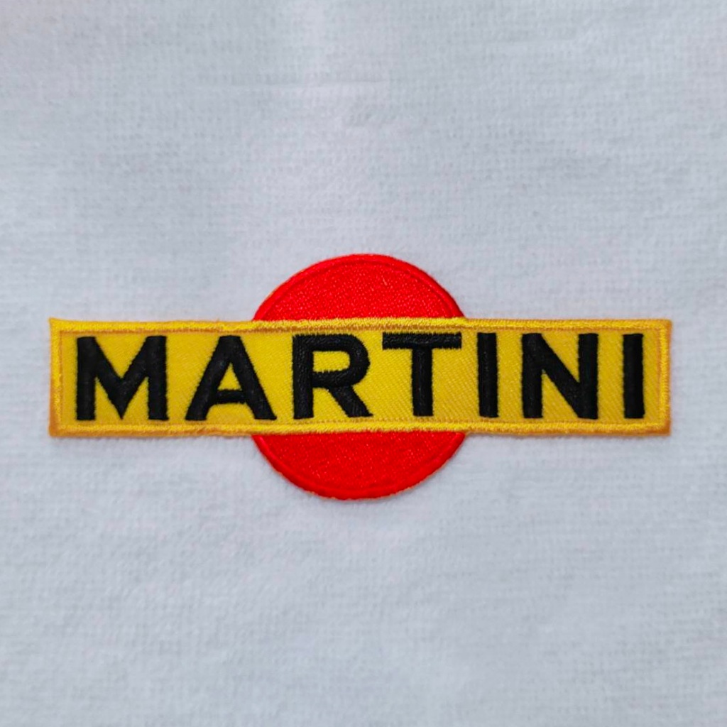 อาร์ม ตัวรีด ตัวรีดติดเสื้อ สติ๊กเกอร์ อาร์มติดเสื้อ Martini Patch ...