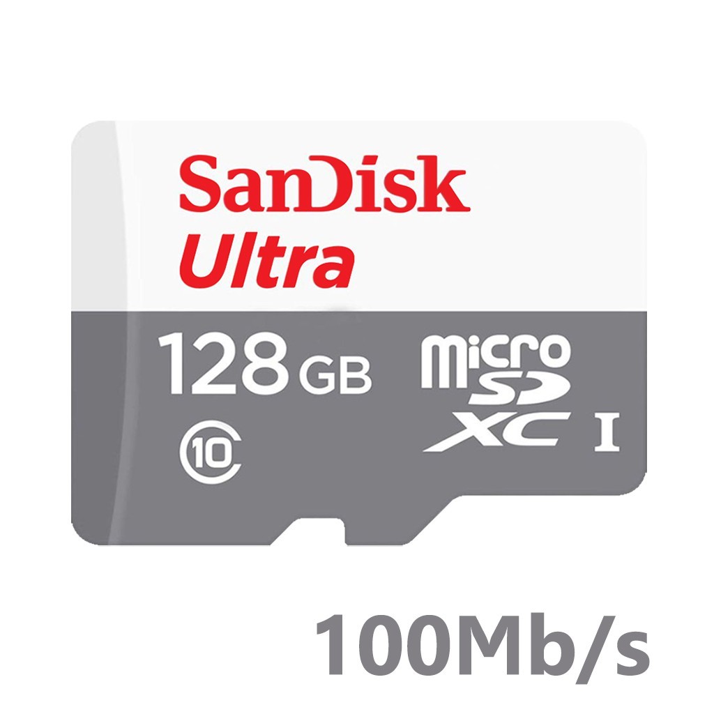 Sandisk Memory card Micro SD Card Speed 100MB/s 128GB/ 64GB/ 32GB เมมโมรี่การ์ด สำหรับ ใส่