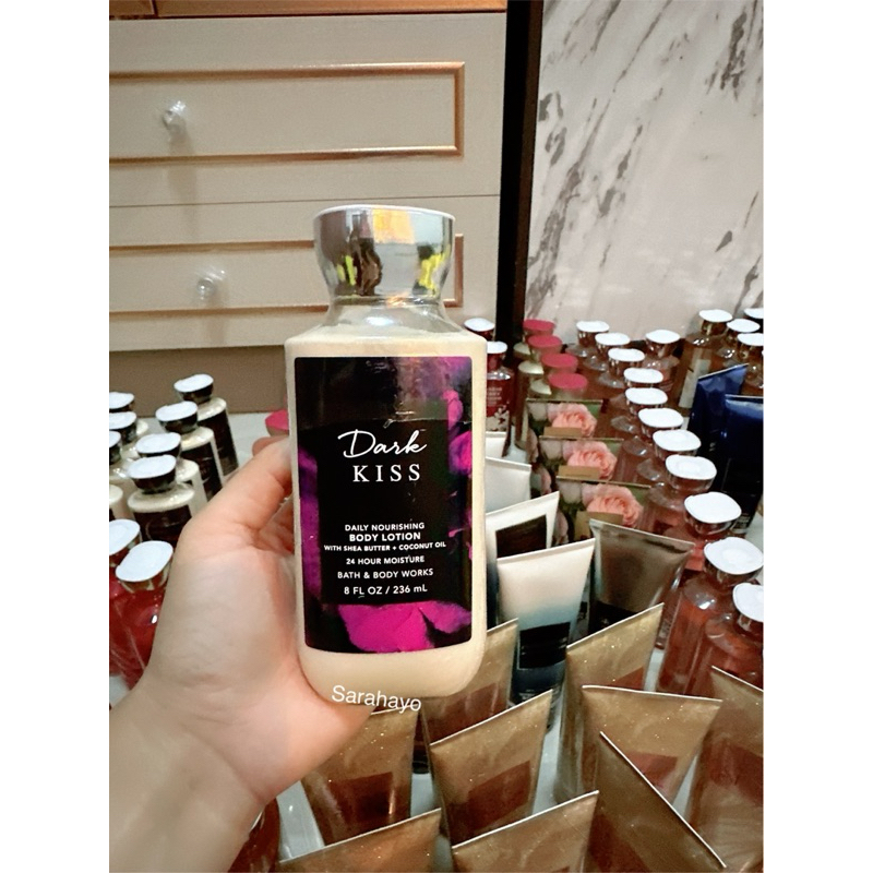 Bath & Body Works Dark Kiss Shea & Vitamin E Body Lotion 236 ml. แท้