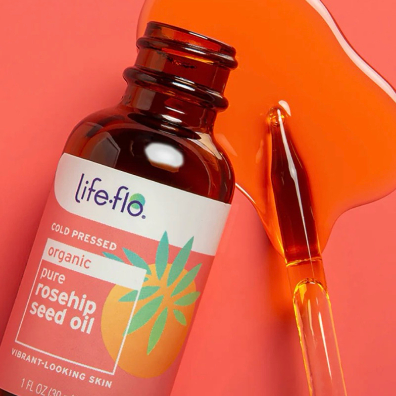 Life flo Pure Rosehip Oil Organic 30ml.น้ำมันเมล็ดโรสฮิปบริสุทธิ์สกัด ...