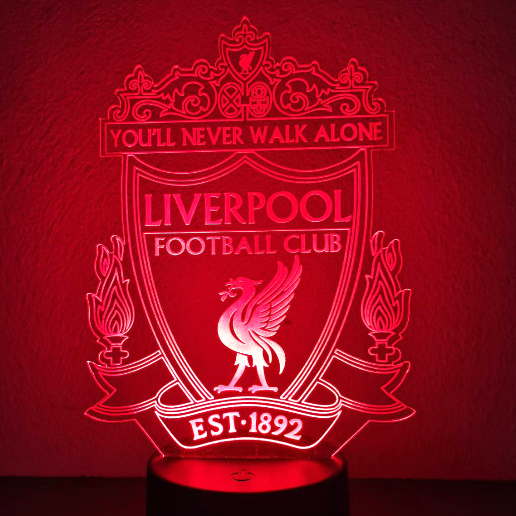 โคมไฟลิเวอร์พู Liverpool ไฟ LED เปลี่ยนได้ 7 สี [ของขวัญปีใหม่ ...