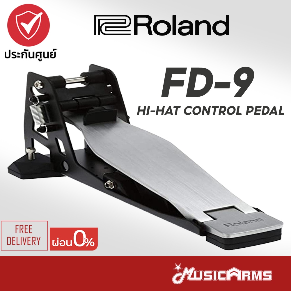 Roland FD-9 Hi-Hat Control Pedal แป้นเหยียบไฮแฮท Roland FD9 รับประกัน ...