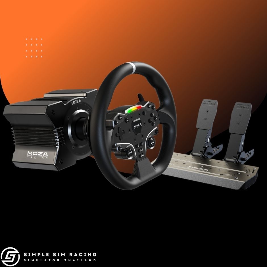 พร้อมส่ง Moza R5 Racing Bundle (2 Pedals) (ประกันศูนย์ไทย 1 ปี ...
