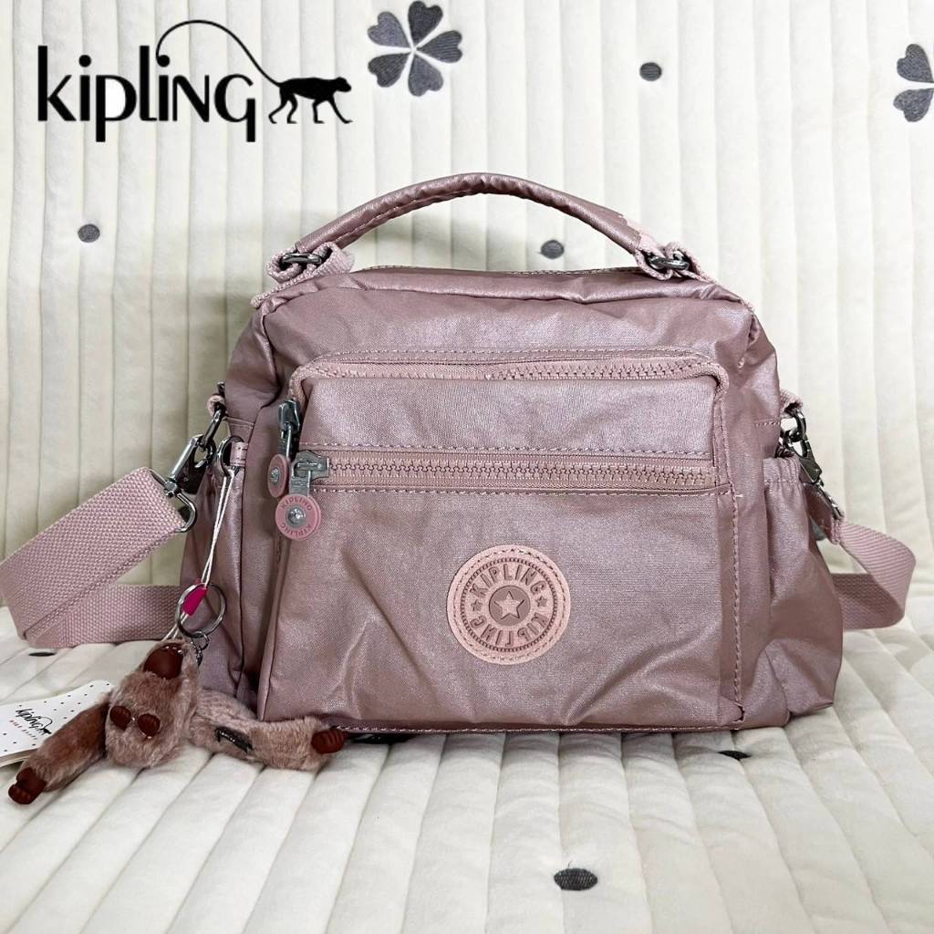 กระเป๋าถือหรือสะพายข้าง KIPLING Square Handbag & Shoulder bag ขนาดกลาง ...