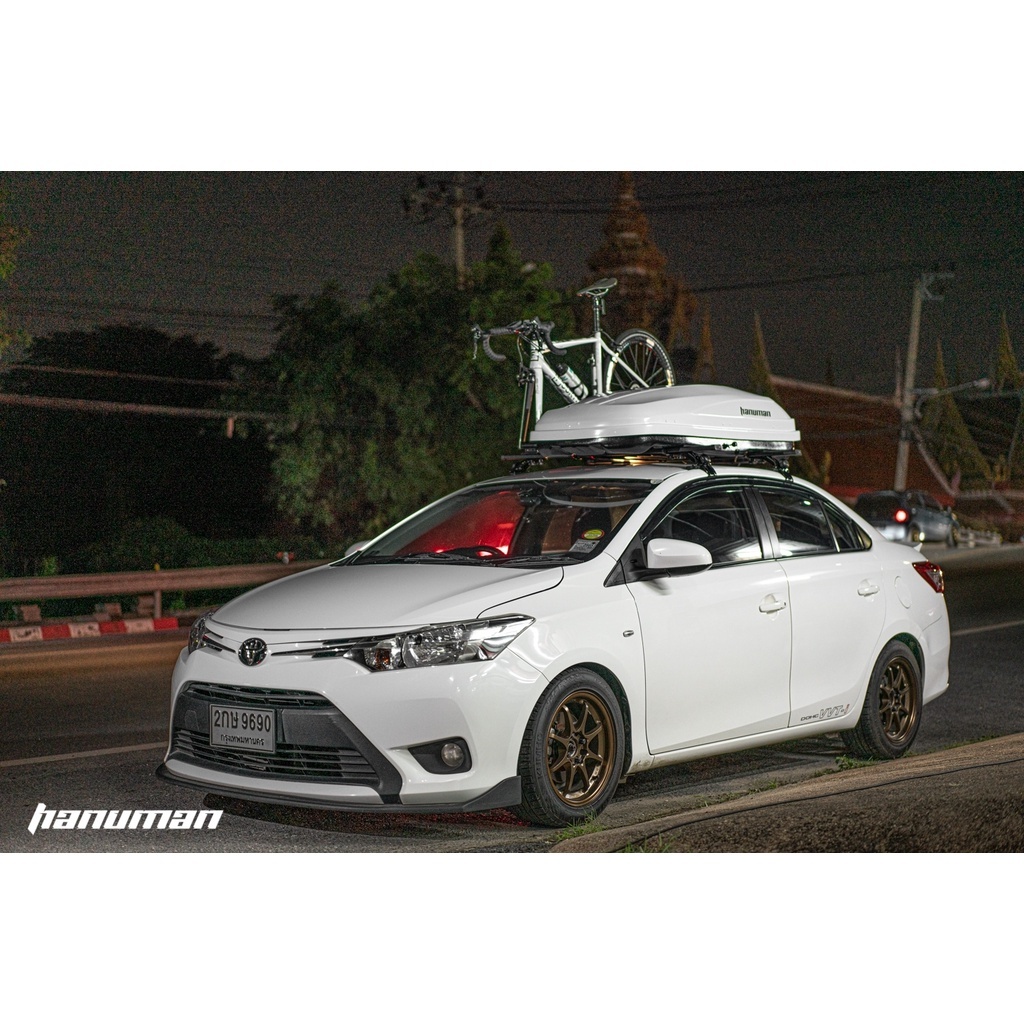 กล่องหลังคา Hanuman ขนาด 420L (Hanuman Roof Box) เฉพาะชุดกล่องหลังคา ...