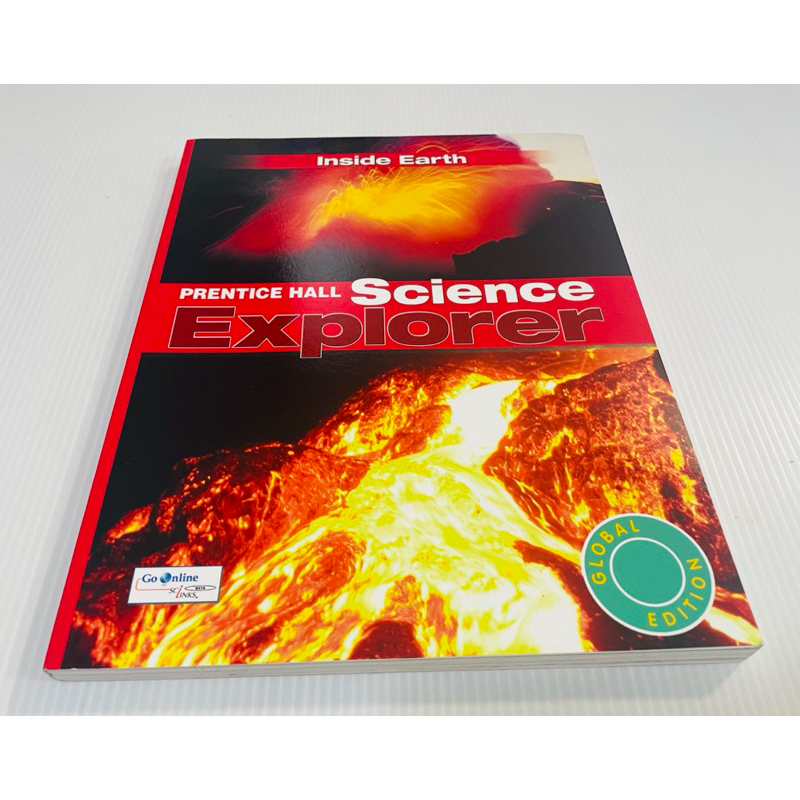 ปกอ่อน สภาพดี หนา Prentice Hall Science Explorer Inside Earth 160 บาท