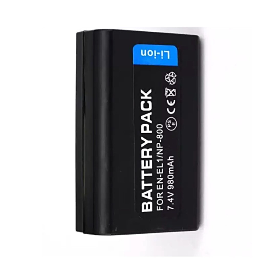 Batteria Mtb More Energy EN-EL1 Per Nikon Coolpix 775, 880, 885, 995, 4300, 4500, 4800
