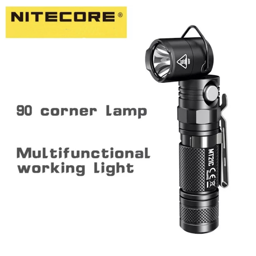 MT21C lampe de poche aimantée tête inclinable 1000LM