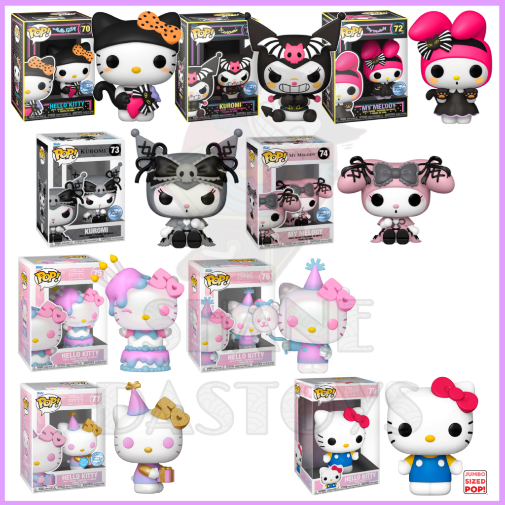 Pop! Sanrio: Hello Kitty - My Melody As Cat (BLKLT)(Exc) – Level Up - 10